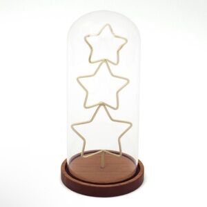 New! Target Bullseye Playground Stacked Gold Stars Cloche Tree